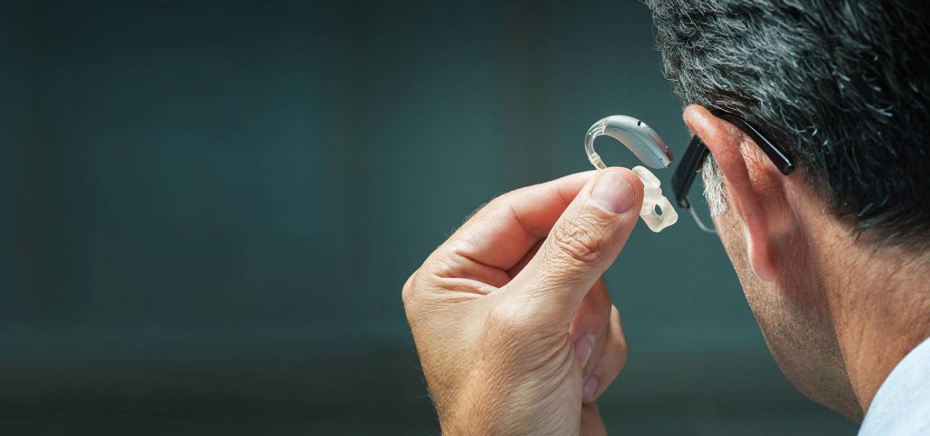 Behind the ear hearing aid