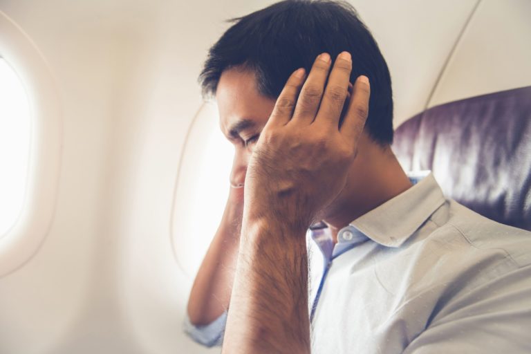 air pressure causing blocked ears