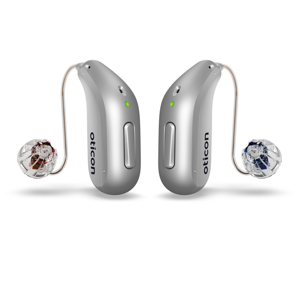 Oticon Intent Silver Grey