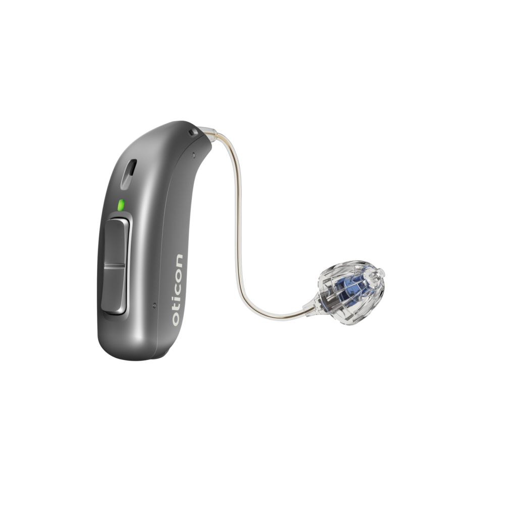Oticon REAL Steel Grey