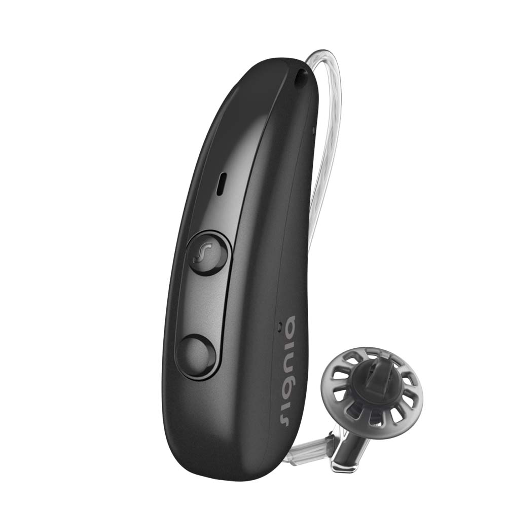 Signia Pure Charge and Go IX in Black
