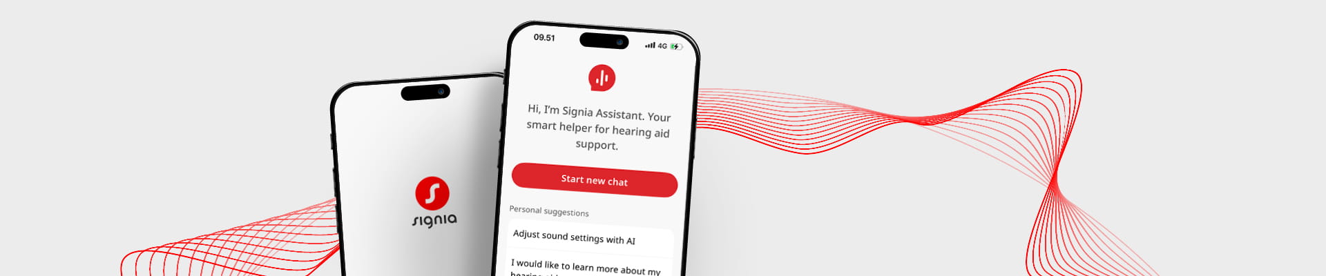 Signia One app with the new Signia Assistant - Signia MaX hearing aids
